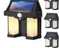 Outdoor Solar Wall Lamp LED Up & Down Waterproof Wall Light for Garden, Fence, Stairs, Balcony Decoration Solar Powered Energy Saving Exterior Lighting. 