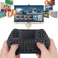 MT10 English Mini Wireless Keyboard 2.4G Backlit Touchpad Air Mouse Support Android for Android Smart TV Box. 