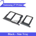 Samsung J7 Prime Tray Sim Jacket Sim Slot Sim Door For Galaxy J7 Prime - Black. 