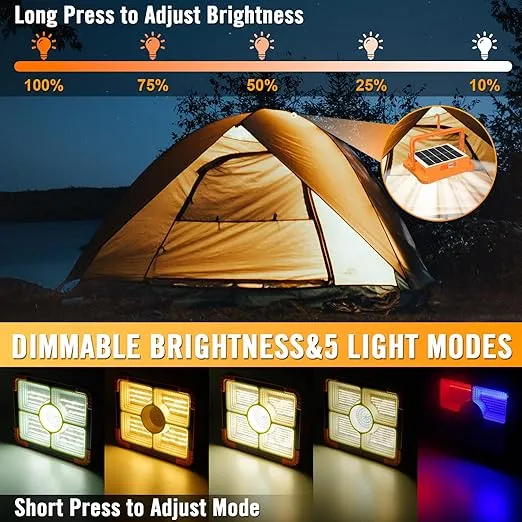 SANX%201000W%20LED%20Solar%20Work%20Light%20466%20LED%2010000LM%20Magnetic%20Worklight%20with%205%20Modes%2012000mAh%20Rechargeable%20IP66%20Waterproof%20Portable%20Solar%20Power%20Outdoor%20Working%20Light%20for%20Emergency,%20Repair,%20Camping%20-%20Image%205