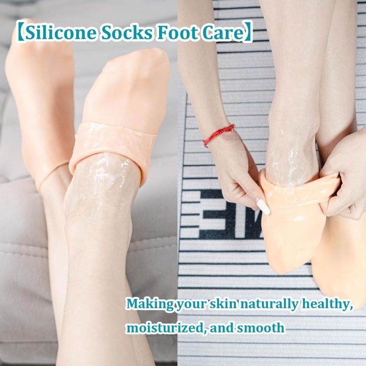 1%20Pair%20Free%20Size%20Silicone%20Socks%20Moisturizing%20Gel%20Heel%20Socks%20Exfoliating%20And%20Preventing%20Dryness%20Foot%20Skin%20Rejuvenation%20Foot%20Care%20Elastic%20Socks%20(Free%20Size)%20-%20Image%204