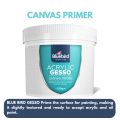 ELZORA 🎨 Acrylic Gesso Paint Primer – White & Black – 100g / 150g | Smooth Base for Canvas, Craft, Art, and DIY Projects | Ideal for Artists & Small Business Creators | GESSO AND VARNISH | GESSO PRIMER FOR CANVAS. 