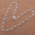 925 Sterling silver necklace chains for women men 2020 wedding party jewelry gift whole price drop shipping /awuajoba bbyajtfa. 