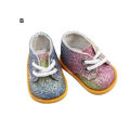 1 Pair Decorative Doll Shoes Toy Multifunctional Leisure Design Dress up Baby Doll Shoes for Entertainment. 
