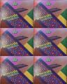 Note Book / Copy English Four Line Art # 10 (6 Pcs). 