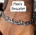 Namely accessories 22k Silver-Plated Personalized Name Bracelet For Men/boys-TJ-10000. 