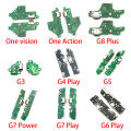 Dock Connector Charging Charger Port Board For Motorola Moto G5 G4 G6 G7 G8 G9 Play Plus One Macro Hyper Power USB Flex Cable. 
