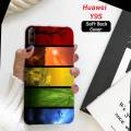 Huawei Y9S Pouch Case - Art Soft Back Cover. 