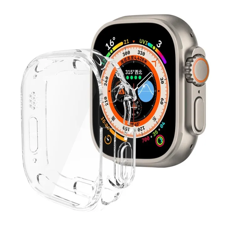 49mm%20Ultra%20Smart%20Watch%20Case%20-%20TPU%20Bumper%20and%20Tempered%20Glass%20-%20Image%204