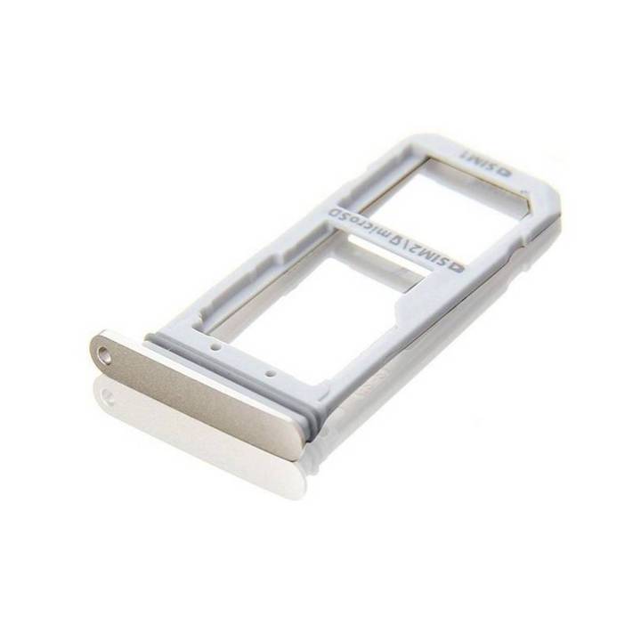 Single Sim Tray and Sim Jacket for Samsung S7 Edge - Gold