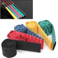 Non Slip Textured Heat Shrink Tubing Fishing Rod Grips 18mm Black. 