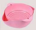 Storage Baskets and Drainer Bowl Combine Forces for Culinary Harmony. 
