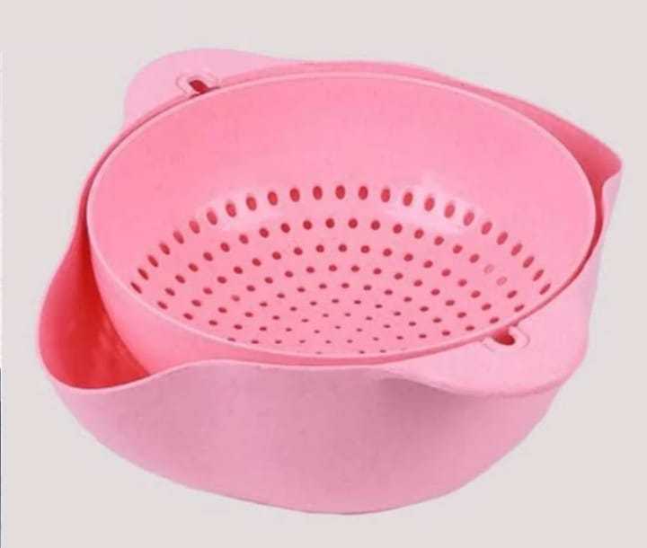 Storage Baskets and Drainer Bowl Combine Forces for Culinary Harmony