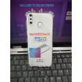 Infinix Smart 4 Back Cover Transparent Extra Bumper Anti Shock Soft Crystal Clear Cover For Infinix Smart 4. 