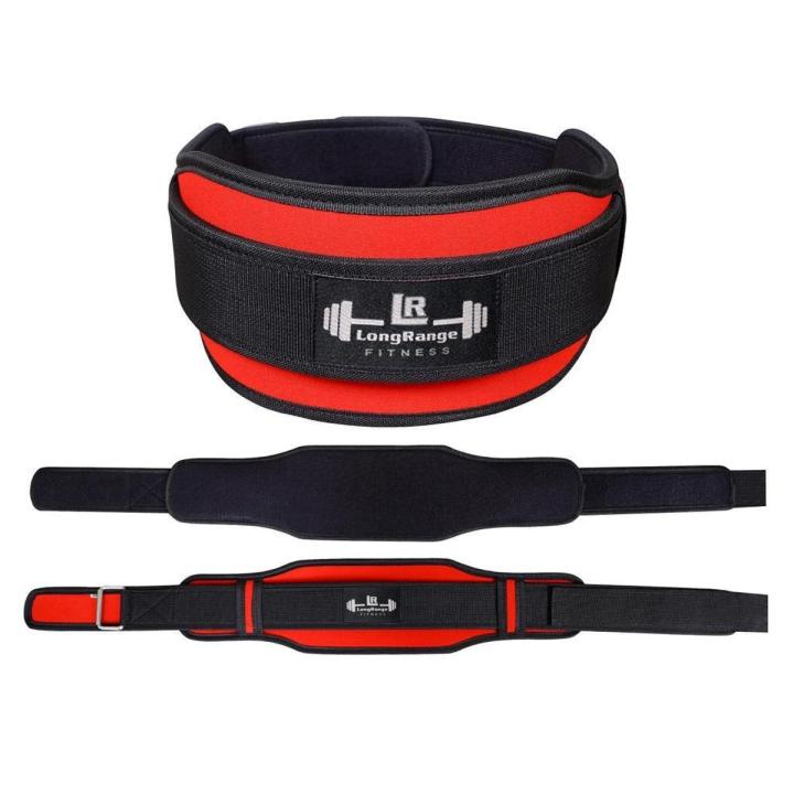 Gym Belt Weight Lifting Belt Gym bodybuilding Training Neoprene Exercise Fitness Workout Double Back Support