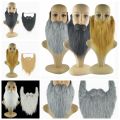Fun Artificial Beard Realistic Fake Beard Long Fluff Fake Beard Halloween Fake Mustache DIY Handmade Party Props. 