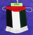 Car interior mirror Hanging palestine flag 01 PC. 