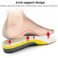 WINRUOCEN Unisex For Plantar fasciitis High Arch Support Insoles Premium PVC Orthopedic Shoes Sole Sports Feet Care Insert. 