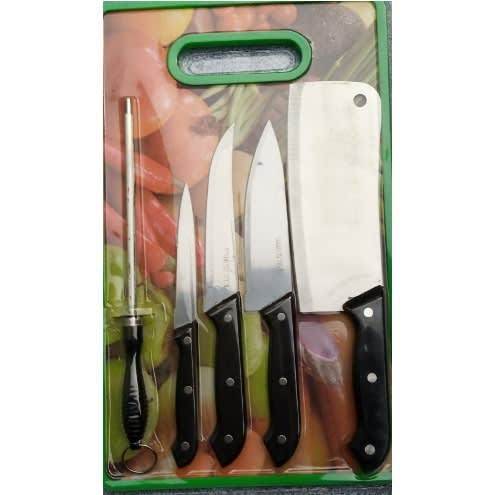 Knife Set With Chopping Board