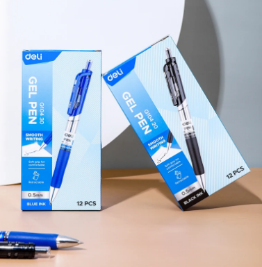 Deli Mate Gel Pen 0.5 EQ10420 (Pack of 12)