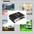 Car Channel Amplifiers Lvpin LP-838 Hi-Fi 2.1 Stereo Subwoofer Audio Bass Speaker Booster Connect With DVD Player Phone for Car. 