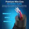 Vention Micro USB to 3.5mm Audio Cable Male to Male Aux Jack Cable HiFi Sound Quality for Phone to Sound Card Microphone Micro USB to 3.5mm Aux Cable. 