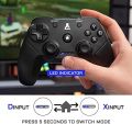 The G-Lab K-Pad Thorium Gaming Controller PC & PS3 with USB – Built-in Vibration – Joystick for PC with Windows XP-7-8-10, PS3, Android (Black) (Wireless), K-PAD-THORIUM-WL. 