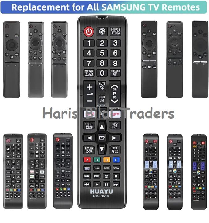 SAMSUNG%20Universal%20Remote%20for%20Smart%20LED%20TV%20with%20Netflx%20&%20Prime%20Video%20Button%20Huayu%20RM-1618%20-%20Image%202
