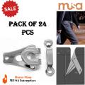 24 set/box Hook And Bar Fastener Trouser Skirt Pent Waist Extender Tailor Dress Maker Factory supply. 