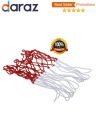Basketball Net Hoop Mesh Net - Red & White. 