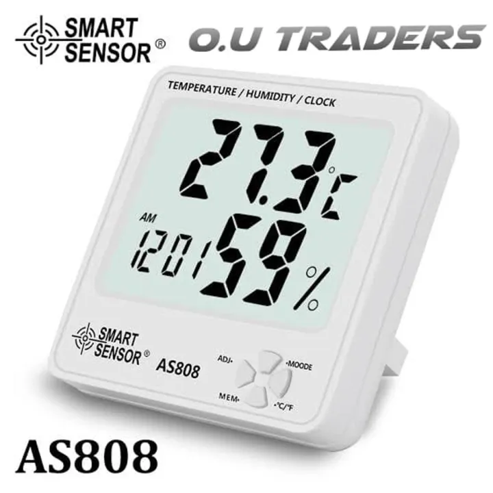 Smart Sensors Thermo Hygrometers AS808 | Daraz.pk