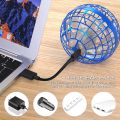 Gyrosphere Flying Pro Orb Ball Soaring Hover Pro Boomerang Spinner Hand Controlled Mini Drone Globe Shape Spinning Safe for Kids Adults Outdoor Indoor Flying Ball with Remote Chargeable. 