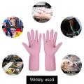 3 Pair Latex Household Gloves Dish Washing Glove Cleaning Tools Accessories. 