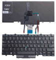 DELL LATITUDE E5450 E7470 E7450 Laptop Keyboard WITH POINTER & Backlight. 