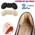 2 Pieces Heel Cushion Inserts,High Heel Pads Heel Inserts, Heel Grips Shoe Pads for Loose Shoes Too Big Inserts Grips Liners Heel Cushion Protectors Heel Grip for Women Men. 