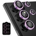 Samsung Galaxy S23 Ultra 3D Back Camera Lens Protector Lavender. 