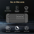 Fridge Lock, Refrigerator Lock, Keyless One-Click Access, Customizable Password, Child Safety Combination Lock White Durable Easy Install Easy to Use. 