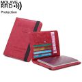 【VisioN Shop】Molave Passport Fashion Neutral Multi-purpose Travel Passport Tri-fold Organizer Holder Business Card Cases Ladies  Ladies bags. 