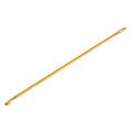 2.75mm Gold Afghan Tunisian Aluminium Crochet Hook Set Knitting Needle Hand Knit. 