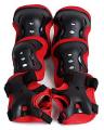 Skating & Bicycle Protective Safety Gear Pads For Kids - Red. 