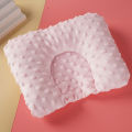 Baby U-shaped Pillow Newborns Shaping Pillows Solid Color Infant Sleep Positioning Pad Travel Pillows for Babies 0-1 Year Old. 