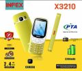 Infex X3210 - 2.4 inch Display - 3200mAH battery - Type C charging Support - Dual Sim - PTA Approved - Auto call recording - 1 Year Brand warranty. 