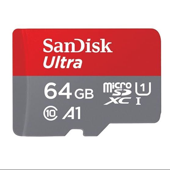 100 Percent Original micro SDXC UHS-I Card, 64GB, 140MB/s R, 10 Y Warranty, for Smartphone