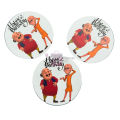 Motu Patlu Cutouts - 2.5 Inch - Motu Patlu Themed Party - White - Boys - Pack Of 10. 