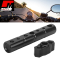 Universal Alluminium Handlebar Extension Rod For Motorcycle, Universal Handlebar Extended Bracket Space Saving for Motorcycles, Multiple Options to Fix Your Gadgets On Single Space, Universal Fitment eg YBR, Honda, Suzuki etc - Motex Auto Line. 