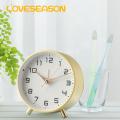 Retro Alarm Clock Vintage Analog Alarm Clock with Night Light Silent Snooze Function Battery Operated Bedroom Clock Silent Alarm Clock. 
