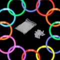 New Fluorescent Bracelet | High Quality Glow Stick Bulk 10pcs Camping Party Birthday Party School Party Night Party Supplies Glowing in the Dark for 12 Hours Glowing Party Bag 20cm Neon Bracelet Necklace with Unique Connector Children Camping Accessories. 