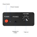 ZOROOM AU-10X NE5532 Audio Signal Preamplifier Headphone Pre AMP Board Gain 20Db RCA 3.5MM Volume Control Tone DC 12V. 