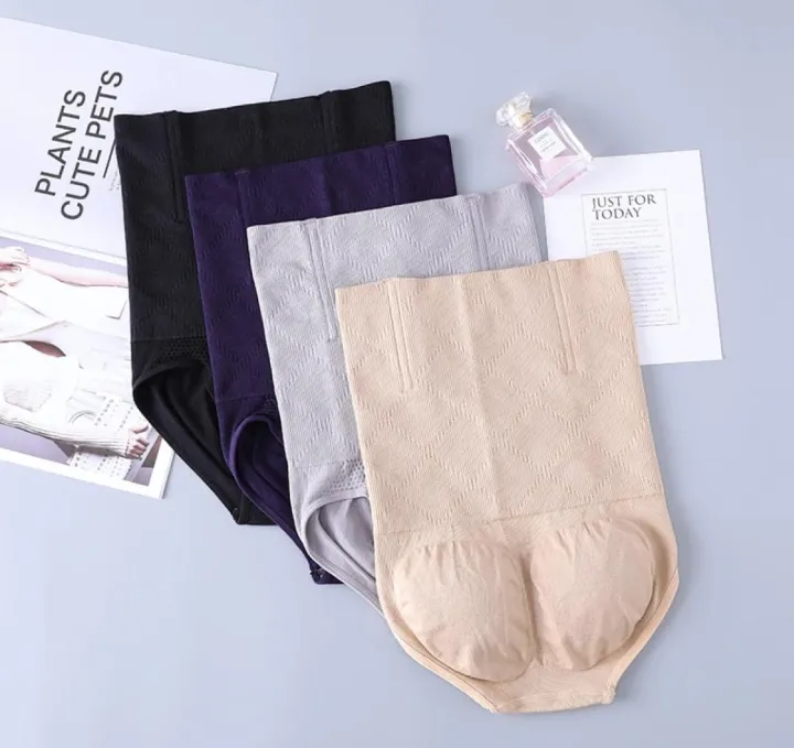 Women%20Body%20Shaper%20Panties%20High%20Waist%20seamless%20tummy%20Belly%20Control%20Waist%20Slimming%20Pants%20Shapewear%20Girdle%20Underwear%20Waist%20Trainer%20-%20Image%207