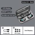 TWS F9 pro Earbuds - Wireless F9 earbuds Pro+ Power Bank -Extraordinary For Base Music - Iphone And Android Compatible - Lightweight & Portable Imported F9 Pro+ .. 